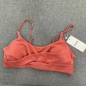 Brand New! Poetsky Sparkle‎ Bikini Top Spaghetti Adjustable Straps Large 7-115